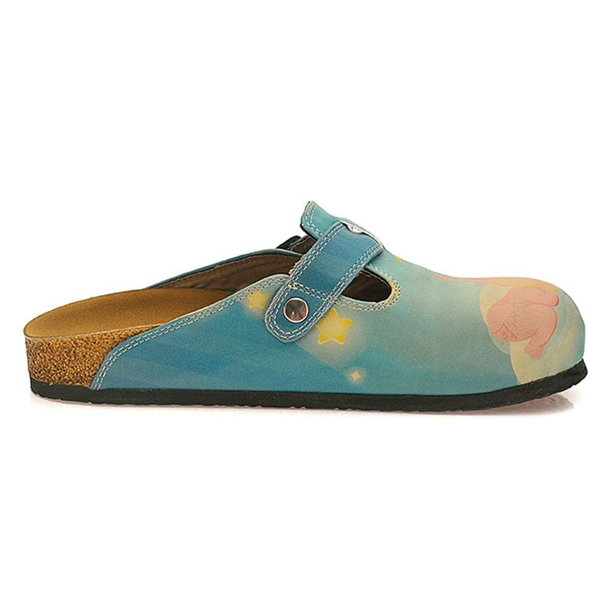 Blue Sleeping Baby Clogs CAL334 (737681703008)