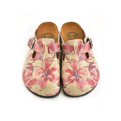Dusty Rose Clogs CAL348 (737668726880)