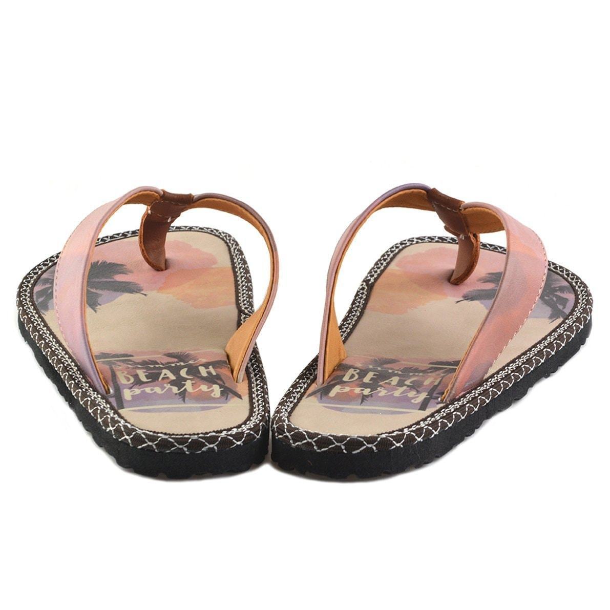 Tan & Bush Summer Beach Party Flip-Flop CAL414 (737681113184)