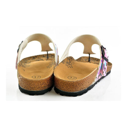 Pink Leopard T-Strap Sandal CAL513 (737680556128)