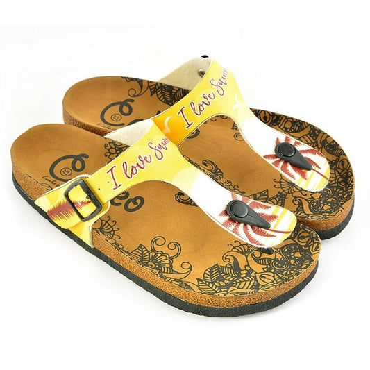 I Love You Summer Sandal CAL520 (737668005984)