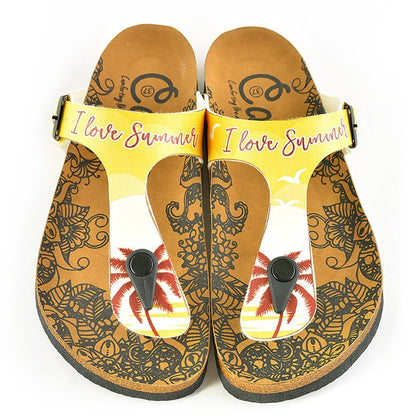 I Love You Summer Sandal CAL520 (737668005984)