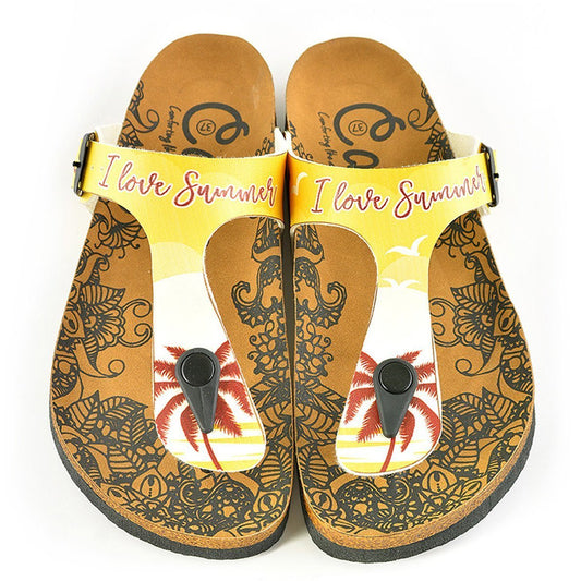 I Love You Summer Sandal CAL520 (737668005984)
