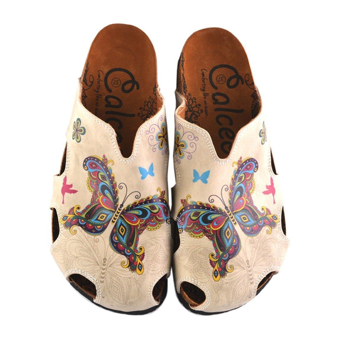 Butterfly and Bird Clogs CAL608 (737667907680)