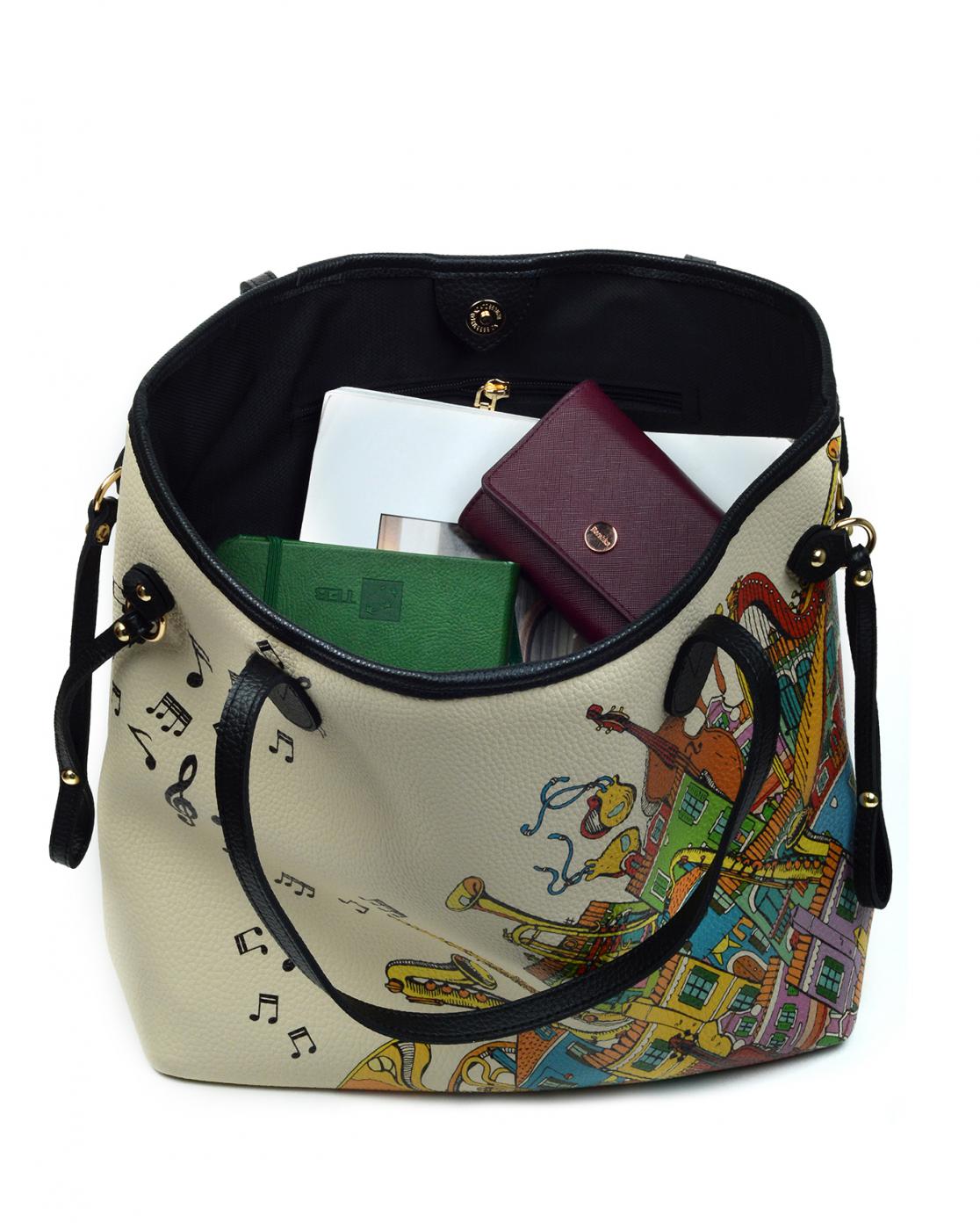 City and Music Hand Bags CAN406