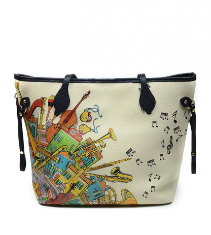 City and Music Hand Bags CAN406