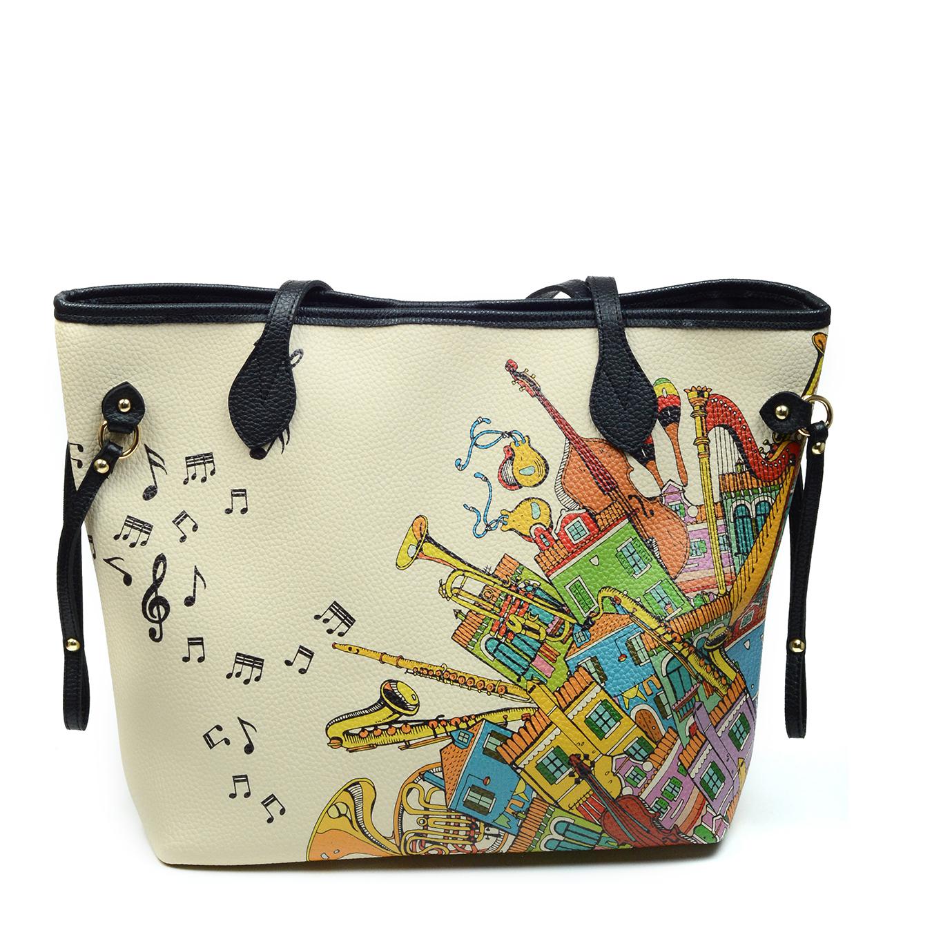 City and Music Hand Bags CAN406