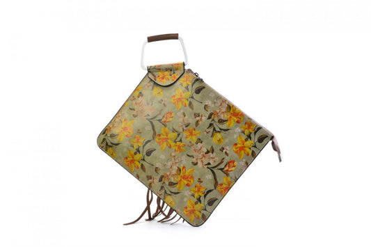 Yellow Flowers Hand Bags CAN705