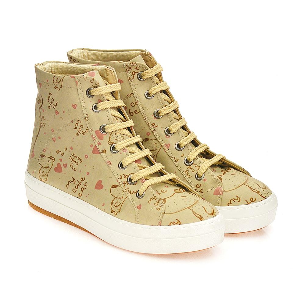 My Cute Bear Sneaker Boots CW2015 (1405802938464)