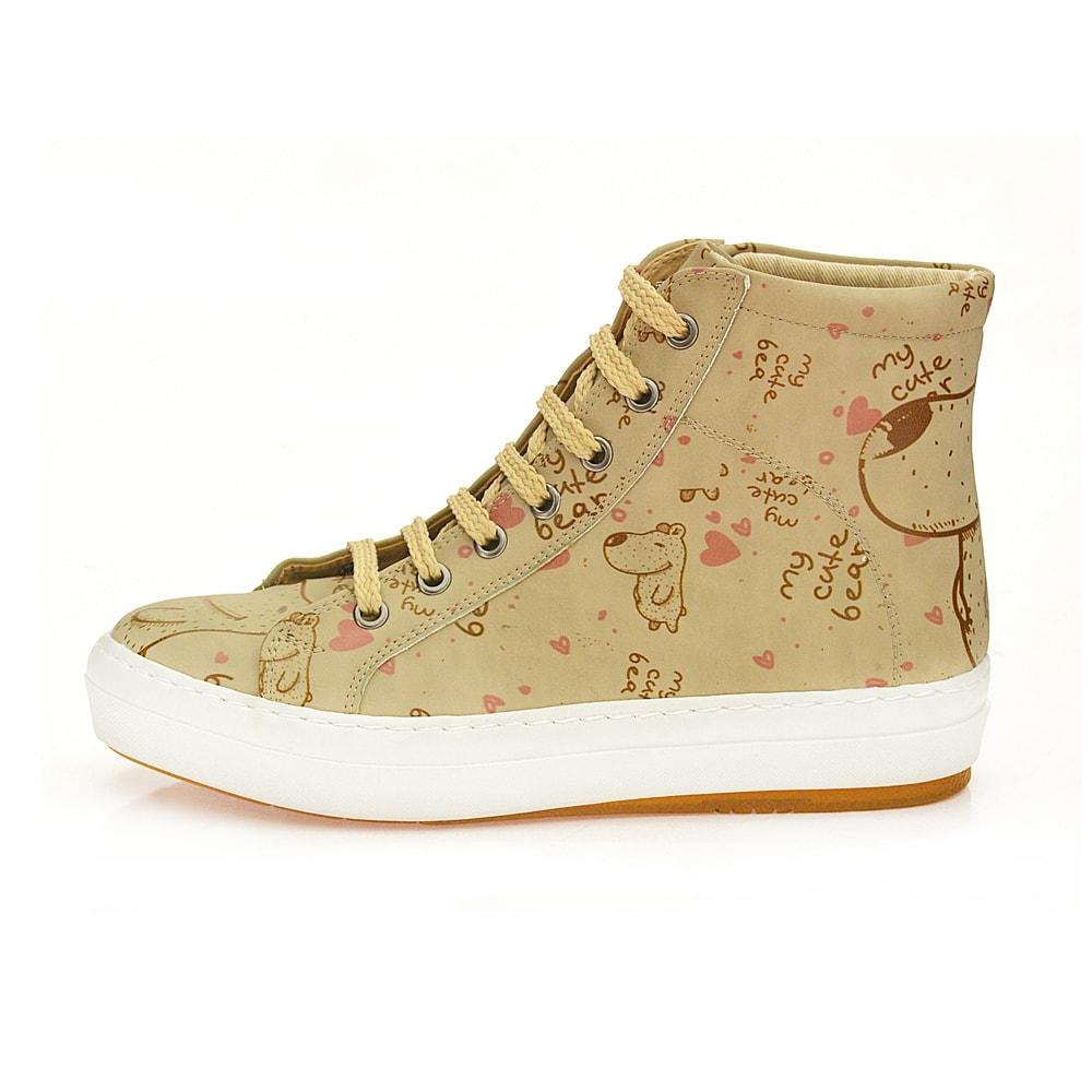 My Cute Bear Sneaker Boots CW2015 (1405802938464)