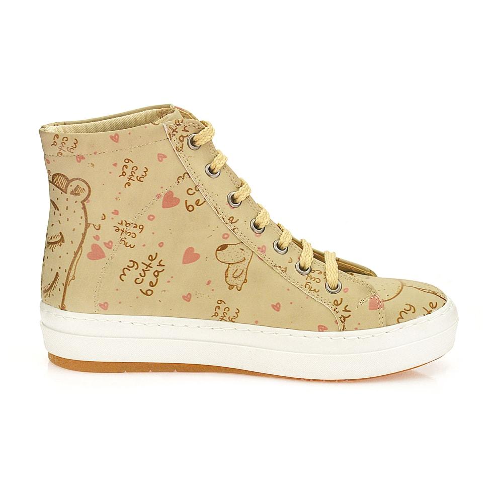My Cute Bear Sneaker Boots CW2015 (1405802938464)