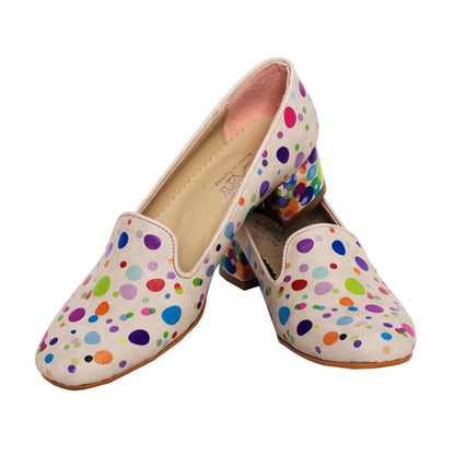 Colored Bangles Career Heel Shoes DB113 (1405803266144)