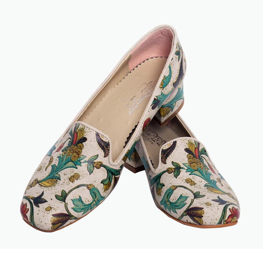 Flowers Career Heel Shoes DB115 (1405803298912)