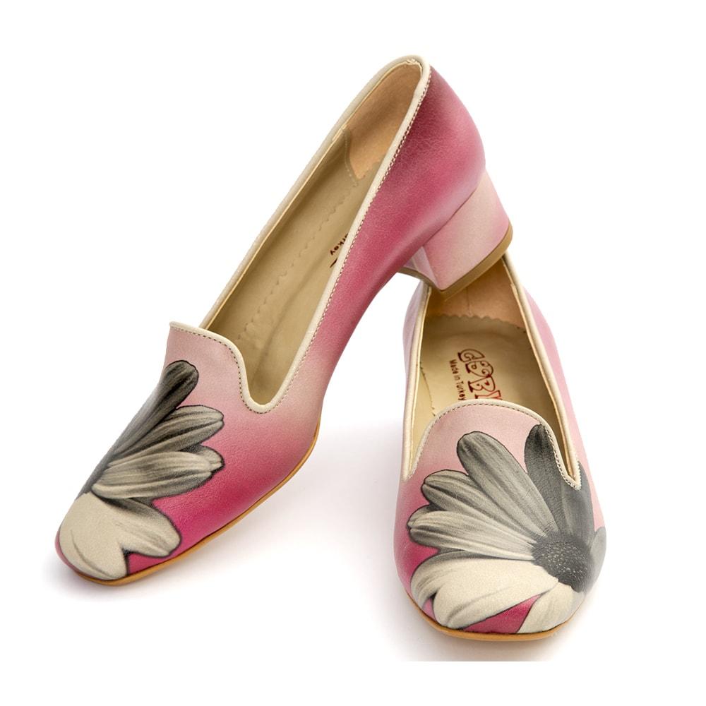 Flowers Career Heel Shoes DB117 (1405803331680)