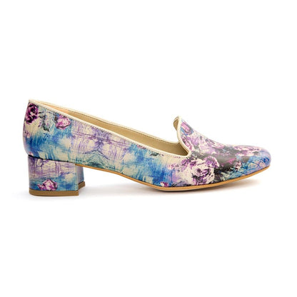 Flowers Career Heel Shoes DB118 (1405803364448)