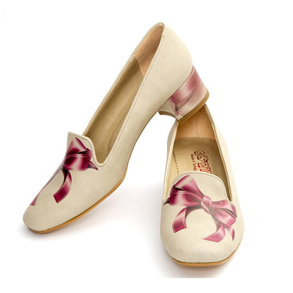 Ribbon Career Heel Shoes DB120 (506264911904)