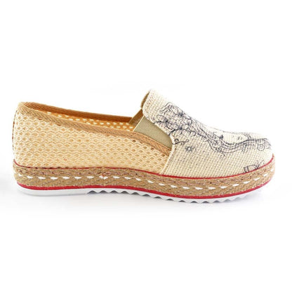 Lady and Birds Sneaker Shoes DEL120 (506265436192)