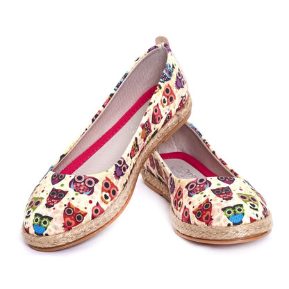 Owls Ballerinas Shoes FBR1181 (1405804544096)