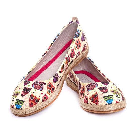 Owls Ballerinas Shoes FBR1181 (1405804544096)