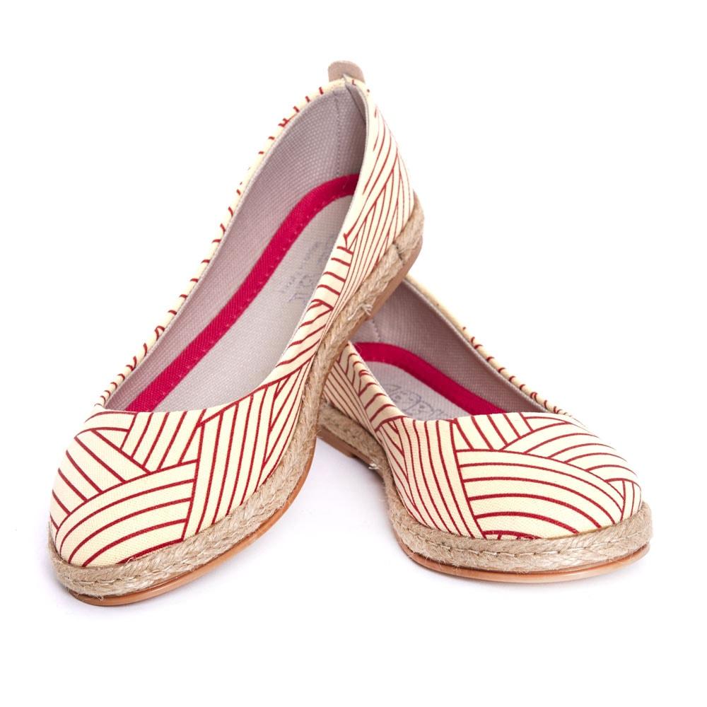 Pattern Ballerinas Shoes FBR1183 (1405804609632)