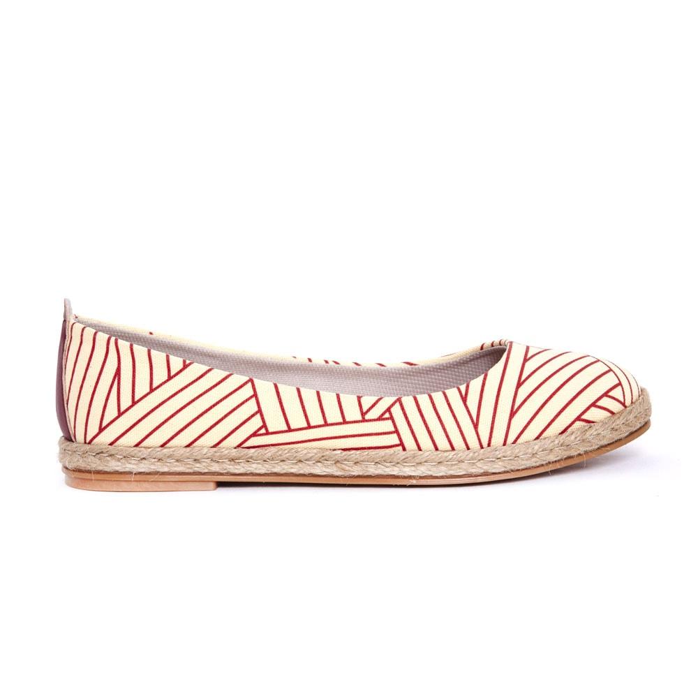 Pattern Ballerinas Shoes FBR1183 (1405804609632)