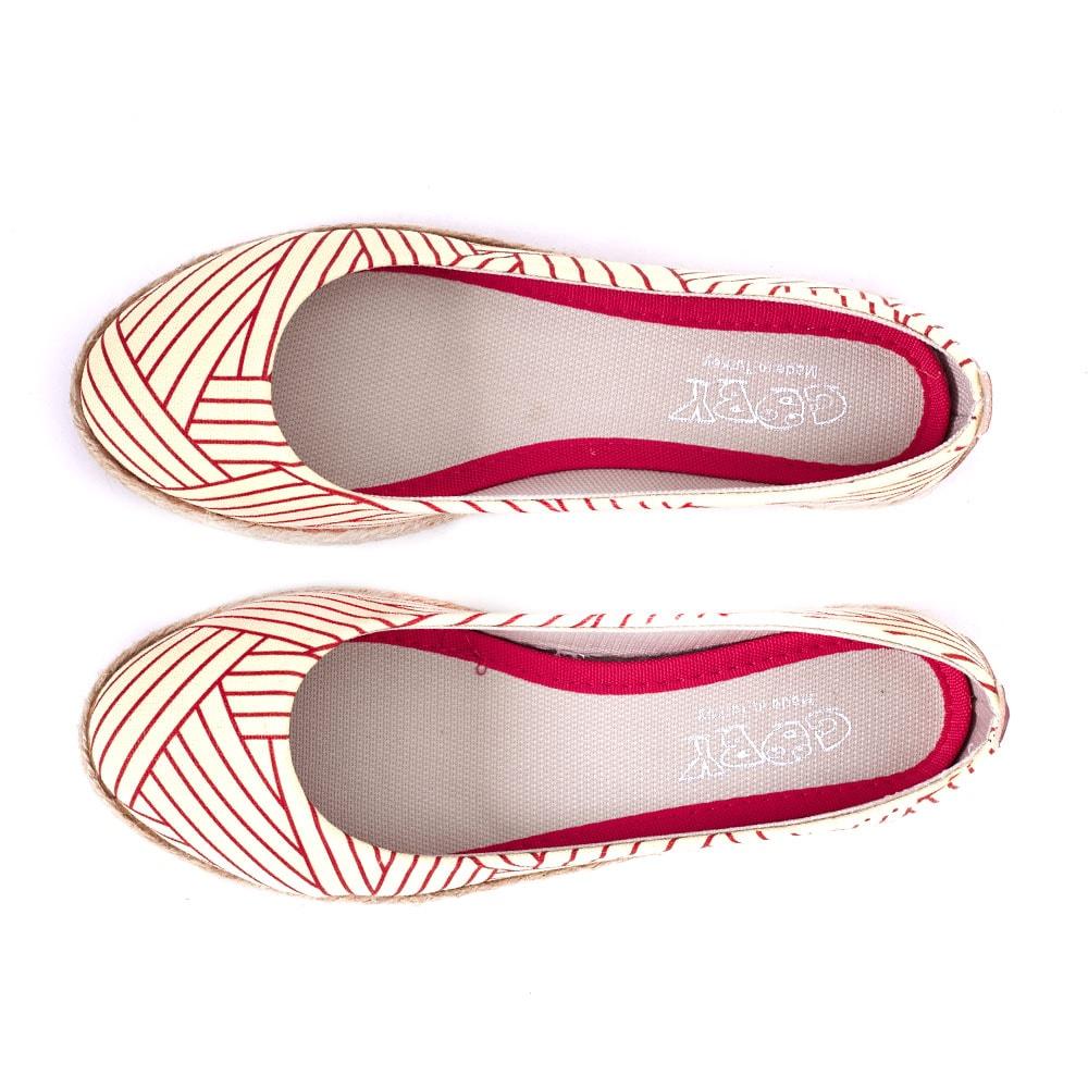 Pattern Ballerinas Shoes FBR1183 (1405804609632)
