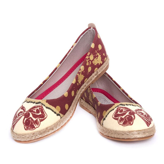 Bow Tie Ballerinas Shoes FBR1189 (1405804839008)