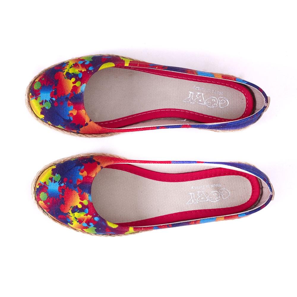 Coloring Ballerinas Shoes FBR1193 (1405805035616)