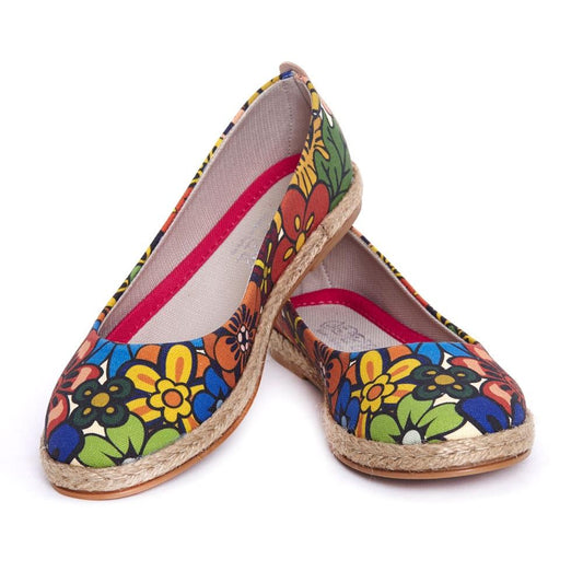 Flowers Ballerinas Shoes FBR1194 (506265600032)