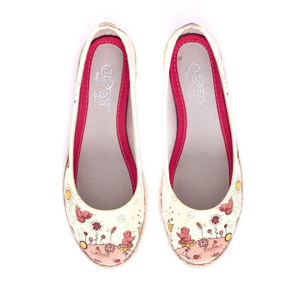 Cute Birds Ballerinas Shoes FBR1196 (506265632800)