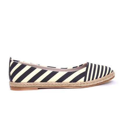 Striped Ballerinas Shoes FBR1199 (506265698336)