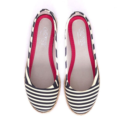 Striped Ballerinas Shoes FBR1199 (506265698336)