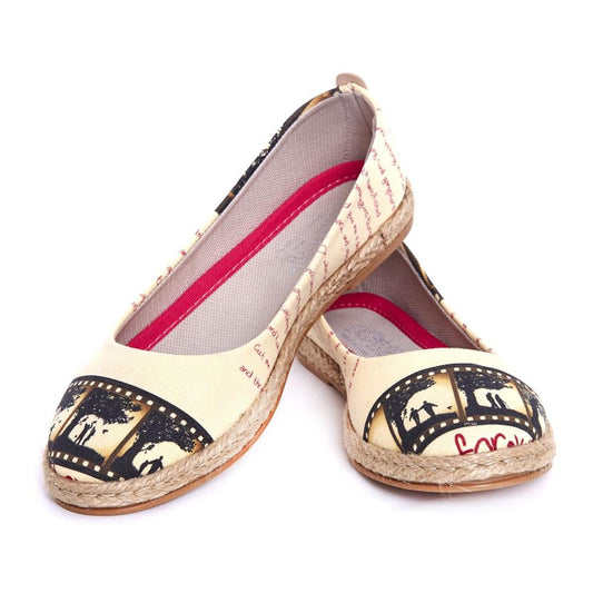 Film Strip Ballerinas Shoes FBR1201 (1405805232224)
