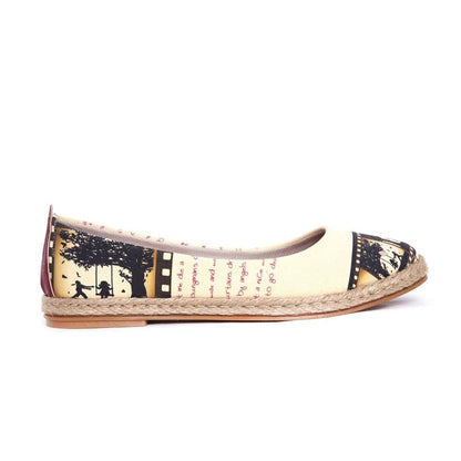 Film Strip Ballerinas Shoes FBR1201 (1405805232224)