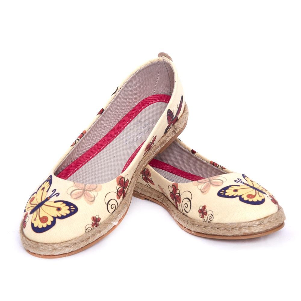 Butterfly Ballerinas Shoes FBR1208 (1405805461600)