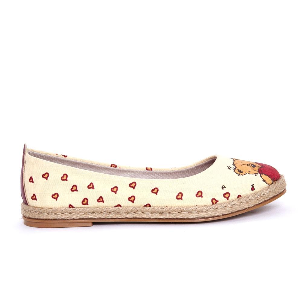 Teddy Bear Ballerinas Shoes FBR1209 (1405805494368)