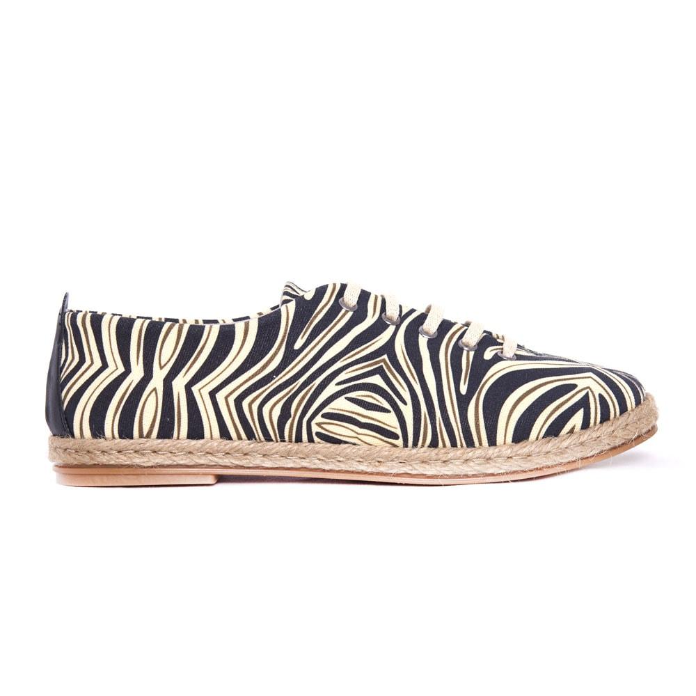 Zebra Style Ballerinas Shoes FBR1222 (506265927712)