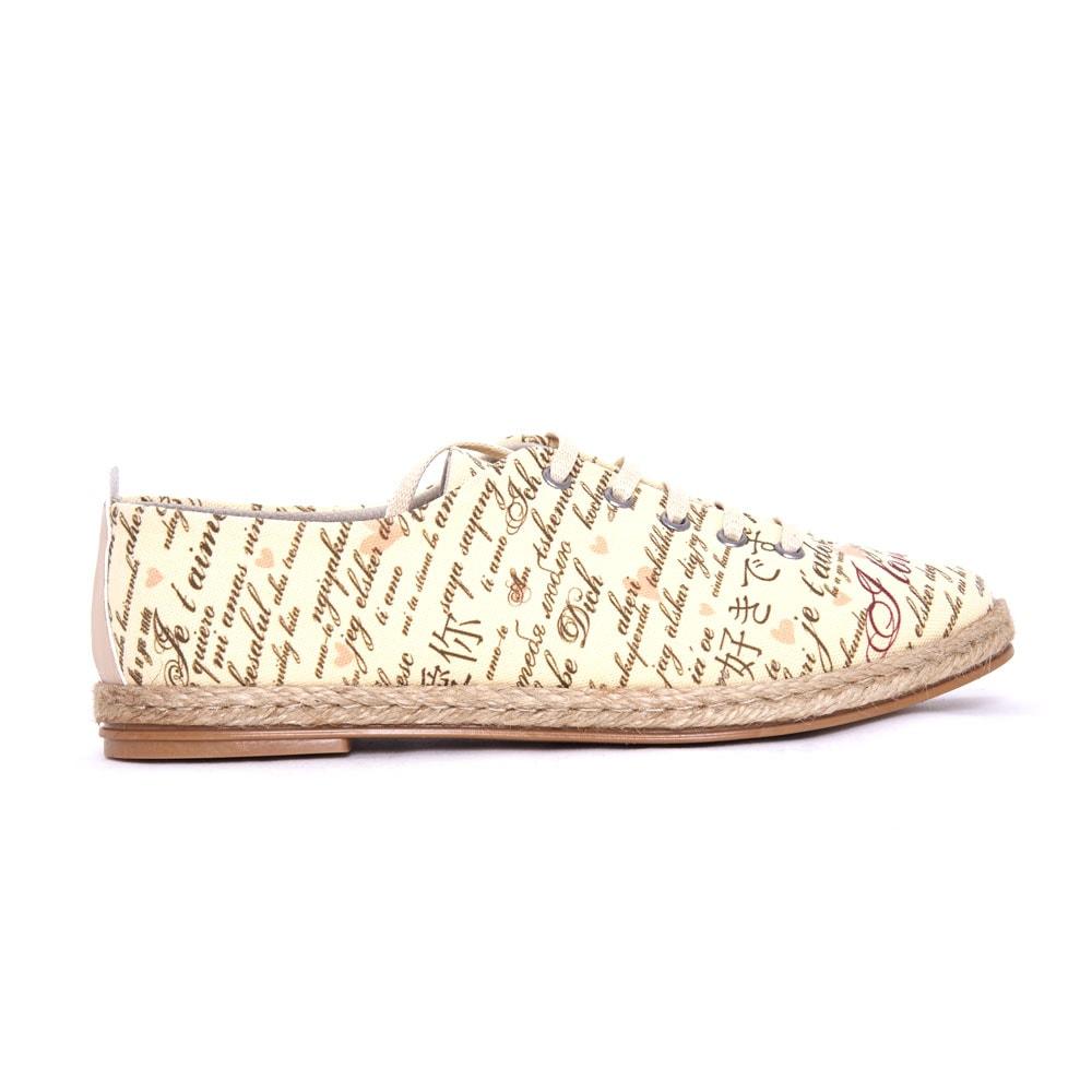 I Love You Ballerinas Shoes FBR1223 (506265960480)