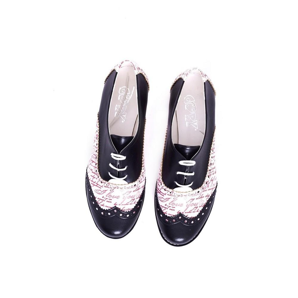 I Love You Oxford Shoes GNG101 (1421165035616)