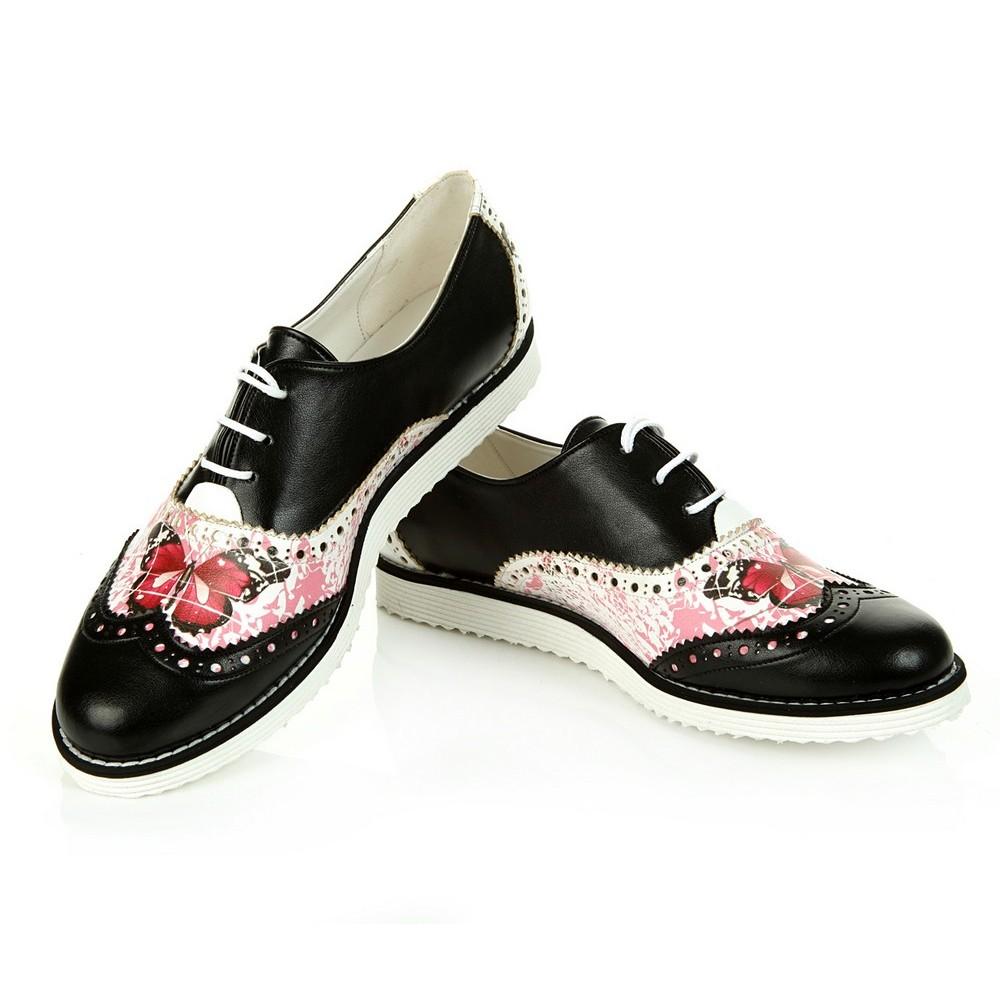 Butterfly Oxford Shoes GNG104 (1421165428832)