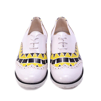 Pattern Oxford Shoes GNG301 (1421166280800)