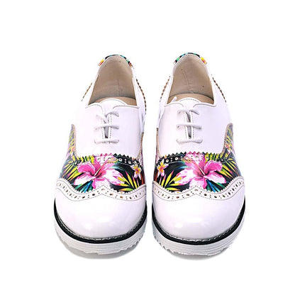 Flowers Oxford Shoes GNG303 (506266320928)