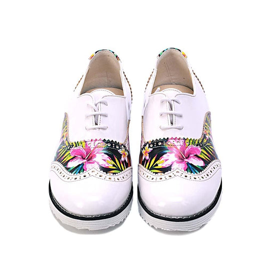 Flowers Oxford Shoes GNG303 (506266320928)