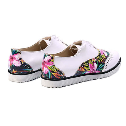 Flowers Oxford Shoes GNG303 (506266320928)