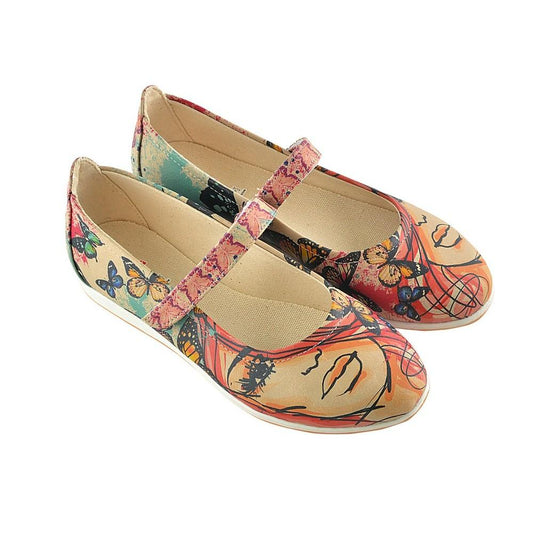 Beautiful Face Ballerinas Shoes GOB102 (1421166968928)