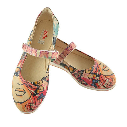 Beautiful Face Ballerinas Shoes GOB102 (1421166968928)