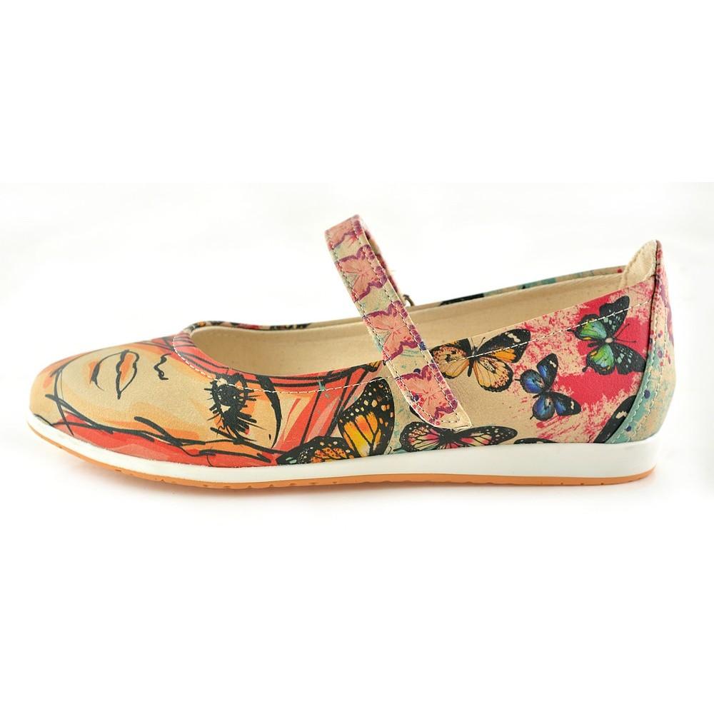 Beautiful Face Ballerinas Shoes GOB102 (1421166968928)