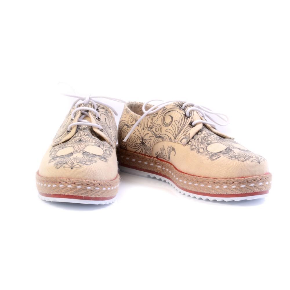 Patterned Skull Sneaker Shoes HSB1901 (1421173456992)