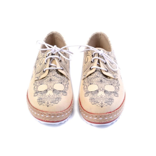 Patterned Skull Sneaker Shoes HSB1901 (1421173456992)