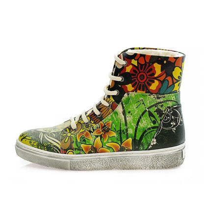 Flowers Short Boots JAS104 (506268254240)